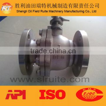 flange Stainless Steel Ball Valve