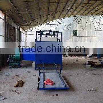 Evaporative cooling pad making machines