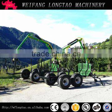 New Condition and Log Trailer With Crane With CE Approved photo-6
