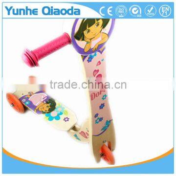 2016 New Wooden Toy Three Wheels Self Balancing Scooter for Kids photo-5