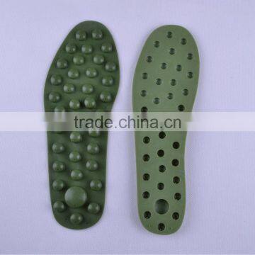 Healthy Portable & Reuseable Soft Massage Silicone Insoles Silicone Gel Shoes Pad