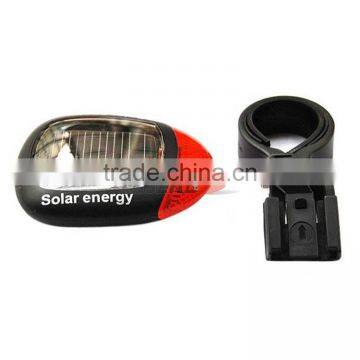 Solar Energy Led Bicycle Light Front Tail Light Bicycle Light Led Rear Light Warning Bicycle Light