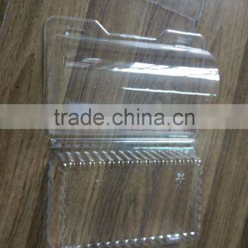 Eco Friendly OPS Disposable Cake Roll Container Boxes Clamshell photo-5