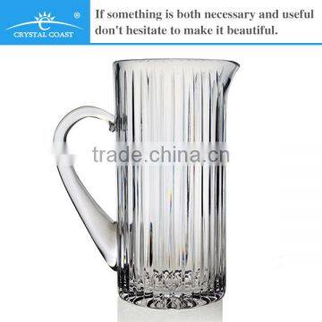 clear tall water glass beer pitcher ice holder