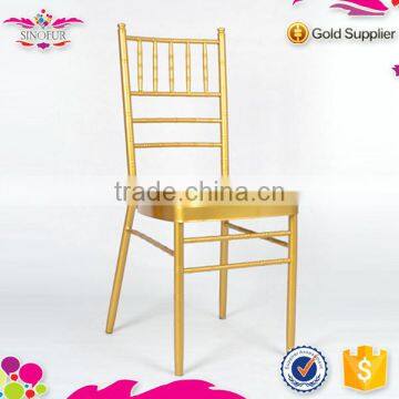 Brand new Qindao Sinofur aluminium hotel wedding chair