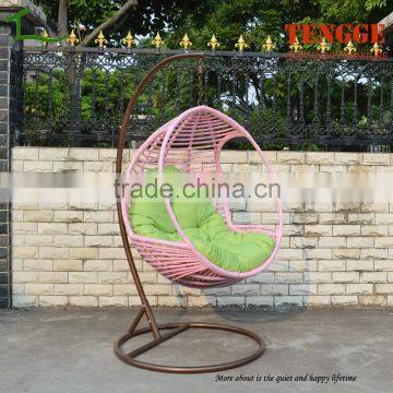 TG-16006 New season wide round rattan swing round hanging chair