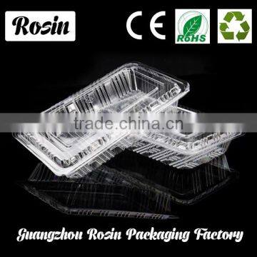 Disable plastic frozen food shipping boxes