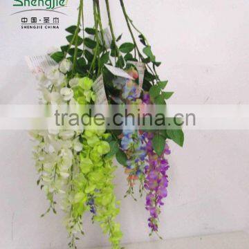Artificial Hanging Rattan Wisteria Flowers Branch,wisteria Flowers photo-6