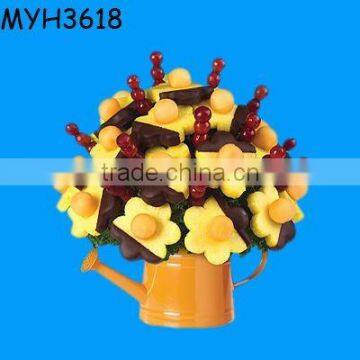 Water Can Shaped Vase For Fruit Bouquet Party Supplies