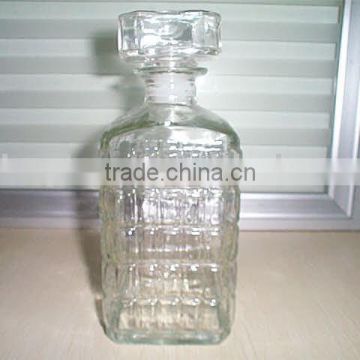 glass decanter/glass wine bottle/glassware