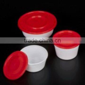 PP Cold(Hot) Injection packing bowl plastic bowl with lid 360ML