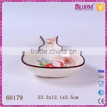 Home Tableware Decoration Glazed Ceramic Spoon photo-3