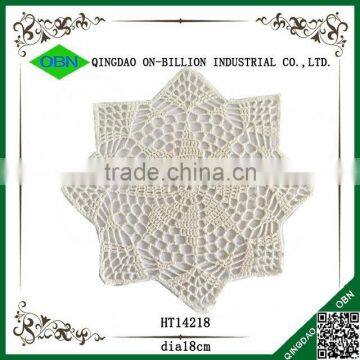 Crochet Cotton Embroidered Placemat photo-3