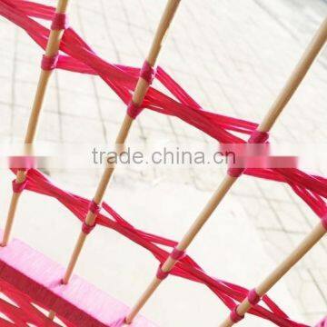 High Quality Customized Hotel Decorative Colorful Paper Rope Knitted Mini Folding Screen Room Divider photo-4