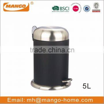 European Stainless Steel Foot Pedal Garbage Bin photo-2