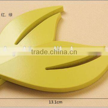 Original Design MDF Wood DIY 3D Wall Decor Leaf Shape Wall Stickers photo-6