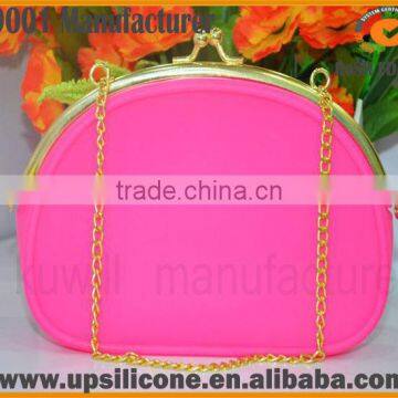 silicone shoulder bags for girls fashion silicone shoulder bags