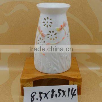 Hand Painted Ceramic Fragrance Oil Burner With Tealight Candle Factory Supply photo-2
