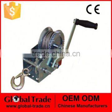 362869-1 Cable 2000 lbs Capacity 3000 lbs Breaking force 4:1/8:1 Gear Ratio Hand Winch