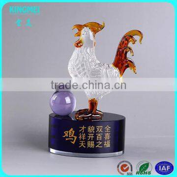 Crystal Rabbit Model With Base Personalizs Lwords for Twelve Chinese Zodiac Signs photo-2