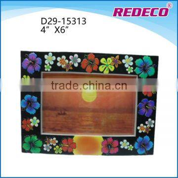 Latest design decorative resin picture photo frame for gift