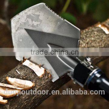 High-quality Multi-use Outdoor Sport Gear With Shovel Hoe Knife Hook Fire Starter photo-3