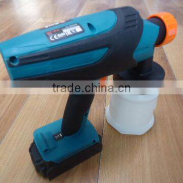 Wireless 18V Lithium Battery Powered Handheld Small Portable Mini HVLP Painting Sprayer Machine Electric Rechargeable Spray Gun photo-3