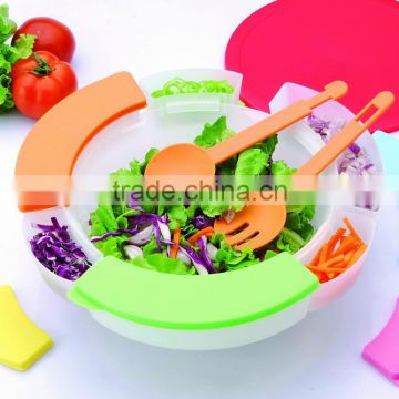 PLASTIC SALAD BOWL