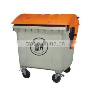 rubbish dustbin for cleaning with lid