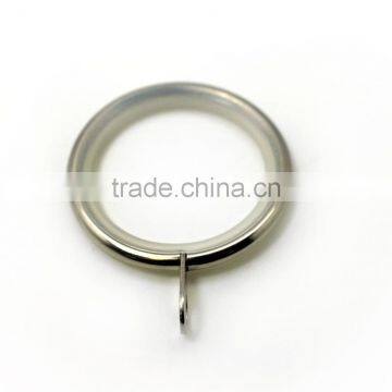 Curtain Rod Ring Low Noise With Fixed Eyelet Inside Diameter D35mm Brushed Nickel Plated photo-2