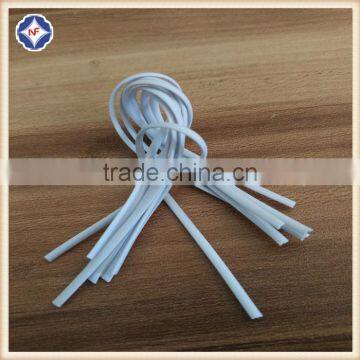 Single Wire Heavy Duty Plastic Oval White Twist Ties for Electric Wire photo-4