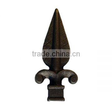 Ornamental Cast Iron Spear Point Finial for Decorative Fence photo-4