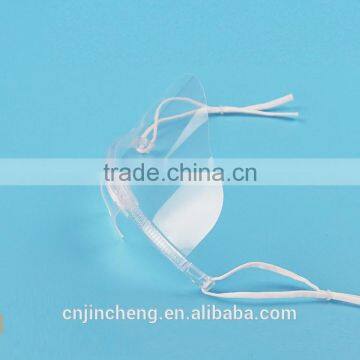 Customized Logo Printed Factory Cheap Manufacture Clear Plastic Face Mask Transparent Face Mask for Food Service in Restaurant photo-4