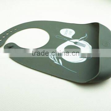 16076 Food Grade Cute Baby Pouchs,Waterproof Promotinal Gift Nice Silicone Baby Bibs,Kids Silicone Bellyband photo-3