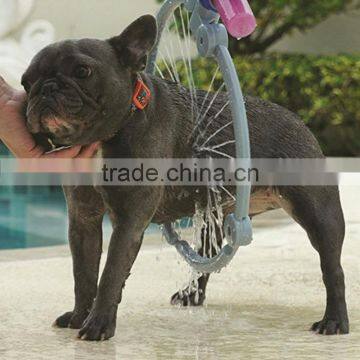 Dog 360 Degree Shower Tool Pet Cat Bathing Cleaner Kit Washing Adjustable Size photo-4