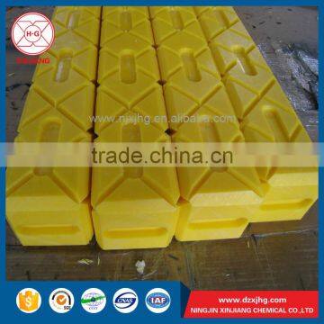 Anti Sliding Non Slip Wear Resistant Uhmw-pe Bar With Cnc Machined Pattern photo-2