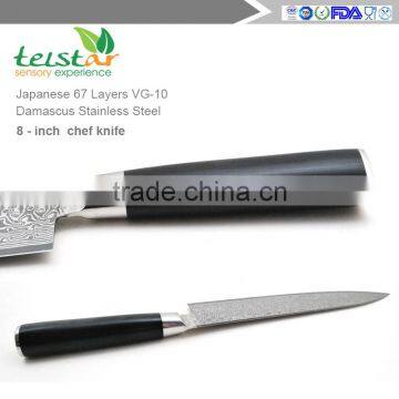 2017High Quality Japanese VG10 Damascus 8 Inch Chef Knife With Micarta Handle photo-5