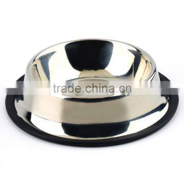 1 Standard Stainless Steel Pet Puppy Cat Dog Food or Drink Water Bowl Dish Wholesale photo-4