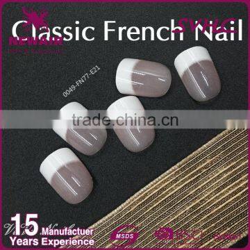 Newair Company Style Full Cover French Artificial Finger Nail For Beauty Girls photo-6