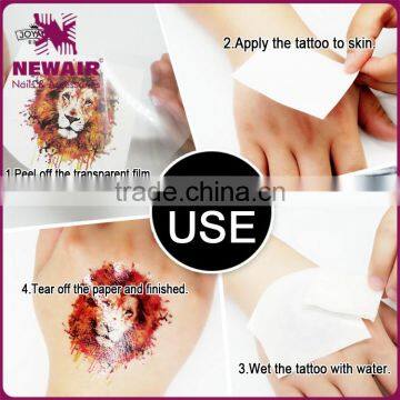 Temporary Customized Printing Hand Tattoo Sticker
