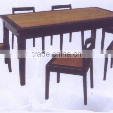 dining table and chair