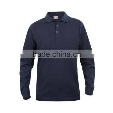 High Quality Long Sleeved Casual Men Polo Shirts OEM ODM Offered photo-6