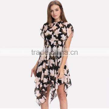 Latest Womens Wholesale Summer Boho Chiffon Dress photo-3