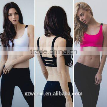 2016 new summer hot style backless sport tank top vest