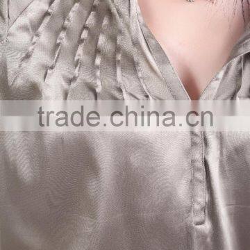 Newest Silk Casual Blouse 2015 photo-5