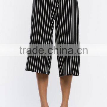 Summer Stripe New Model Culottes Pants Fashion Deisgn photo-5