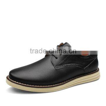 Best Quality Lace up Men Leather Shoes Casual Fashion Sample New Style for Adults, From China Men Casual Shoes Fashion Hot Sell photo-2