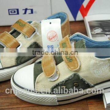 GZY Factory Guangzhou Stock Lot Lovely Breathable Canvas Shoes Kids photo-5