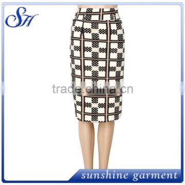 wholesale women printed cheap skirt