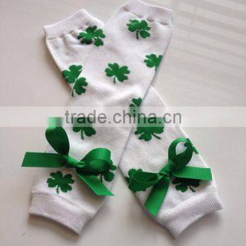 100% Knit Cotton Baby Newborn Winter Leg Warmer Sweet Infant Leggings photo-3